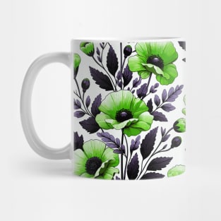 Poppy Flower Mug